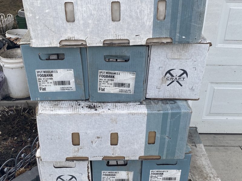 Decorative real veneer stone..